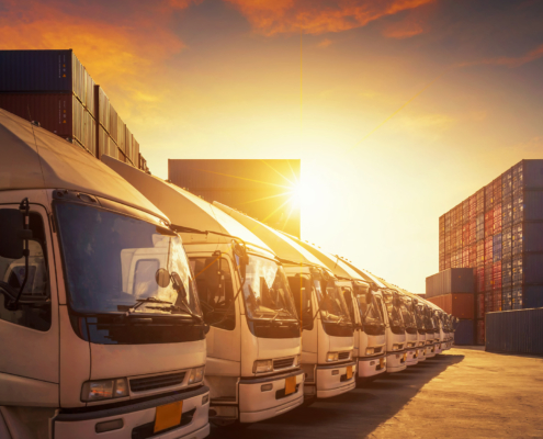 Truck - Freight transportation in port