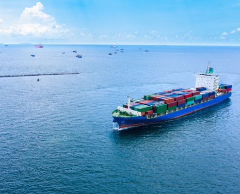 transportation business cargo containers logistics shipping service import and export international by the sea